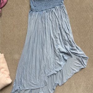 Urban Outfitters Asymmetrical Strapless Dress